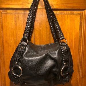 Vintage Banana Republic leather bag